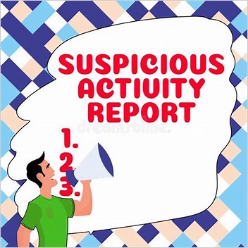 Suspicious Activity Report